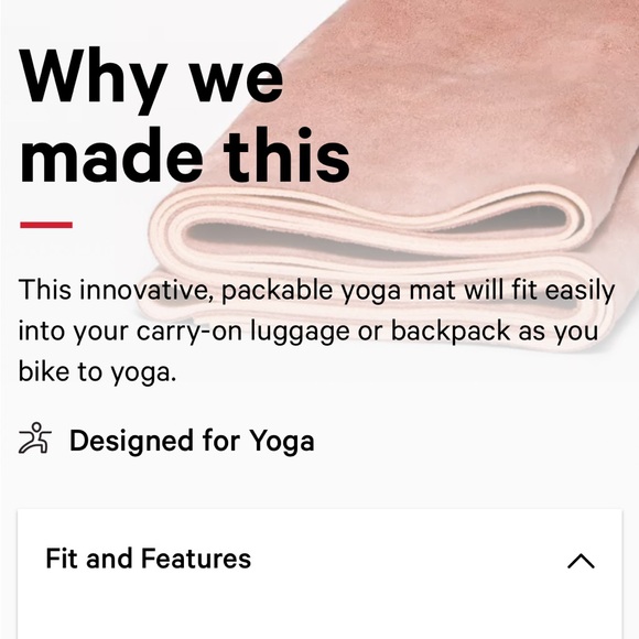 Lululemon Athletica Pink Yoga Mat - Picture 5 of 6